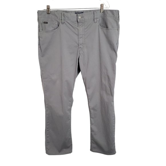 Polo Ralph Lauren Other - Polo Ralph Lauren Size 38/30 Pants Chinos Stretch Straight Leg Cotton Blend Gray